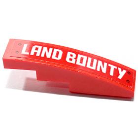 Lejtő, íves 4 x 1 - mintás/matricás™