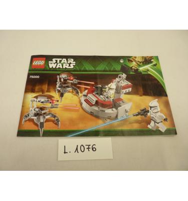 Lego Star Wars 75000 - CSAK ÖSSZERAKÁSI ÚTMUTATÓ!