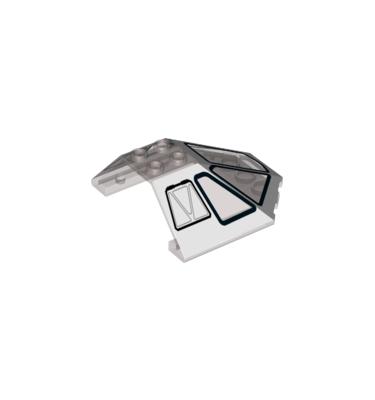 Szélvédő 6 x 6 x 2 - mintás/matricás