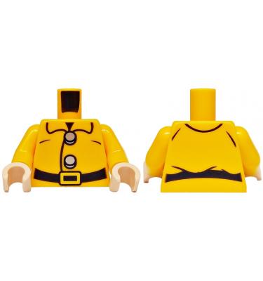 Figura felsőtest kezekkel - mintás/matricás