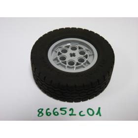 Kerék 43.2mm D. x 18mm fekete gumiabronccsal 62.4 x 20 S™