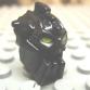 Bionicle minifigura fej, módosított - mintás/matricás