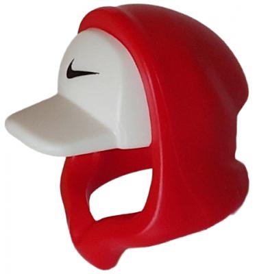 Minifigura kapucnis fejfedő