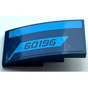 Lejtő, íves 4 x 2 - mintás/matricás™