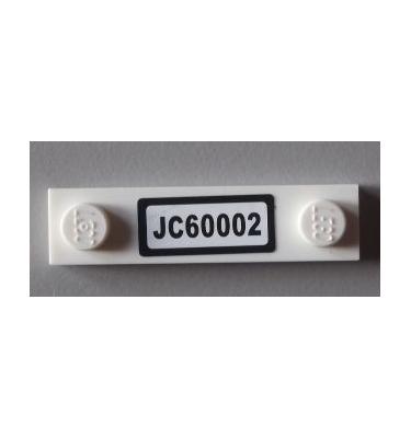 1 x 4 módosított lapos elem - mintás/matricás