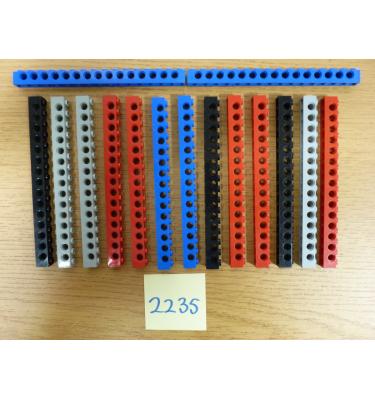 15 db 1x16 hosszú elem oldalán 15 lyukkal,3703