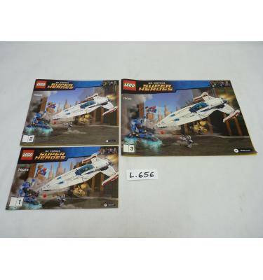 Lego Super Heroes 76028 - CSAK ÖSSZERAKÁSI ÚTMUTATÓ!