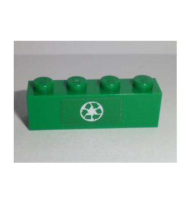 Kocka 1 x 4 - mintás/matricás