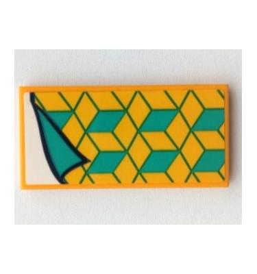 Csempe 2 x 4 - mintás/matricás