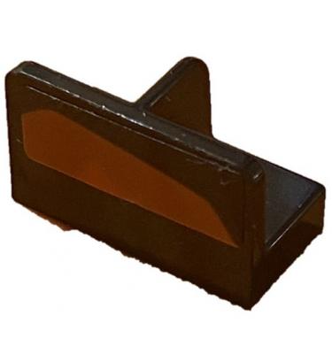 1 x 2 x 1 panel kerekített sarokkal - mintás/matricás