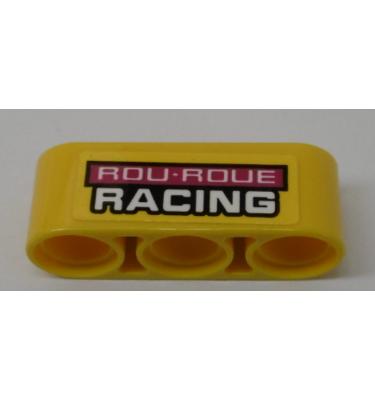 Technic emelőkar 1 x 3 - mintás/matricás