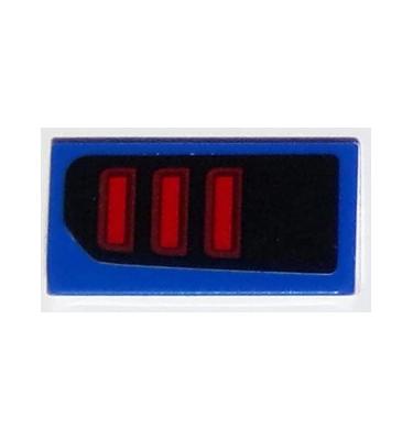 Lejtő 30° 1 x 2 x 2/3 - mintás/matricás
