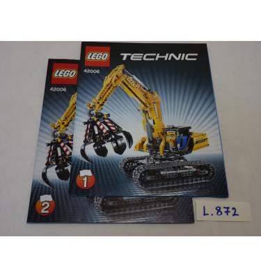Lego Technic 42006 - CSAK ÖSSZERAKÁSI ÚTMUTATÓ!