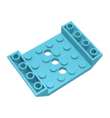 Lejtő, fordított 45° 6 x 4 dupla, 3 lyukkal