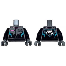 Figura felsőtest kezekkel - mintás/matricás™