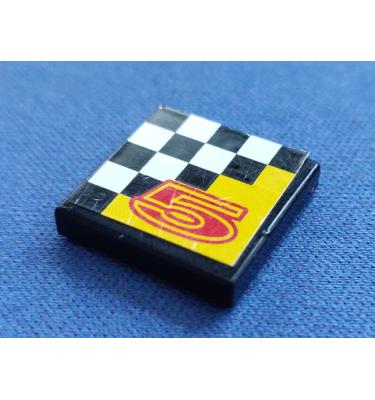 Csempe 2 x 2 - mintás/matricás