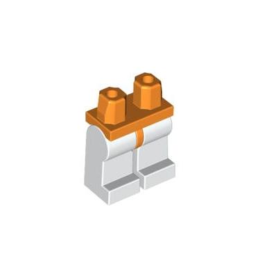 Minifigura csípő és fehér lábak