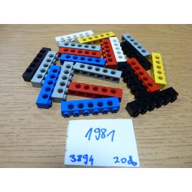 Technic elem 1x6 oldalán 5 lyukkal 3894 - 20 db™