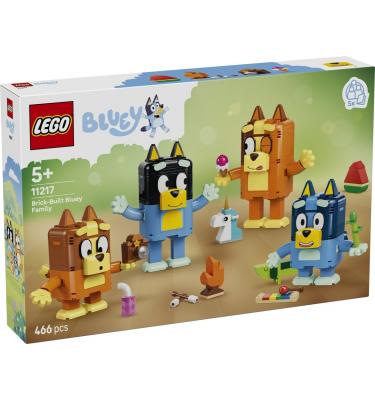 Bluey családja kockákból