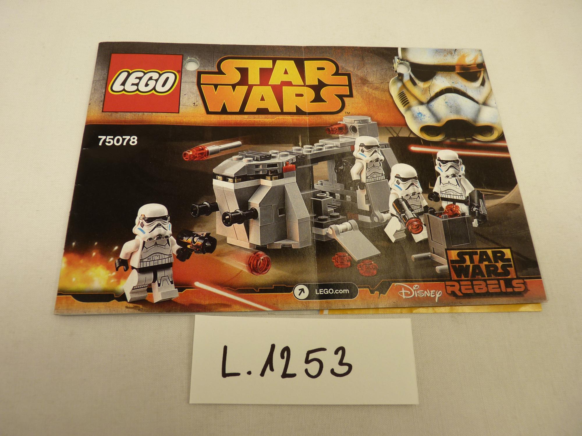 Lego Star Wars 75078 - CSAK ÖSSZERAKÁSI ÚTMUTATÓ! - Kockafalu
