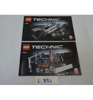 Lego Technic 42032 - CSAK ÖSSZERAKÁSI ÚTMUTATÓ!