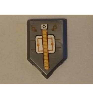 Ötszögű csempe 2 x 3 - mintás/matricás