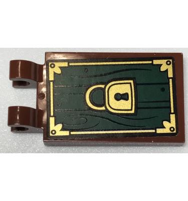Módosított csempe 2 x 3 - mintás/matricás