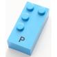Braille-írásos kocka 2 x 4 (P)