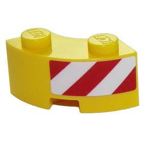 Kerekített kocka sarok elem 2 x 2 - mintás/matricás™