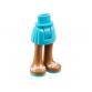 Friends figura láb - mintás/matricás