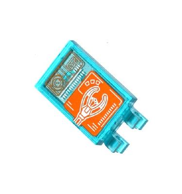 Módosított csempe 2 x 3 - mintás/matricás
