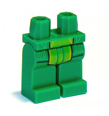 Minifigura csípő és lábak - mintás/matricás