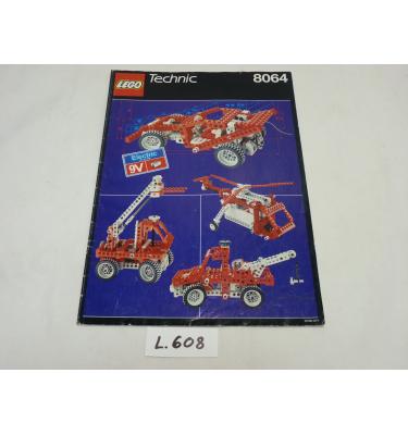Lego Technic 8064 CSAK SSZERAK SI TMUTAT Kockafalu