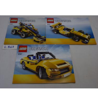 Lego Creator 5767 - CSAK ÖSSZERAKÁSI ÚTMUTATÓ!