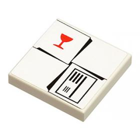 Csempe 2 x 2 - mintás/matricás™