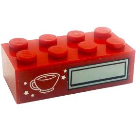 Kocka 2 x 4 - mintás/matricás™