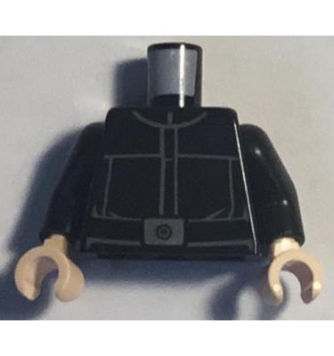 Figura felsőtest kezekkel - mintás/matricás