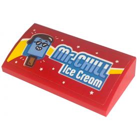 Lejtő, íves 2 x 4 x 2/3 - mintás/matricás™
