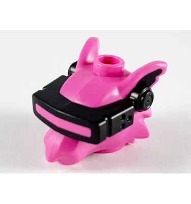 Minifigura fej, módosított - mintás/matricás