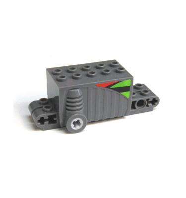 Lendkerekes motor 9 x 4 x 2 2/3 (MINDKÉT OLDAL MATRICÁS)