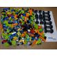 1 kg ömlesztett, vegyes ÚJ LEGO® kerekek és elemek (3146)
