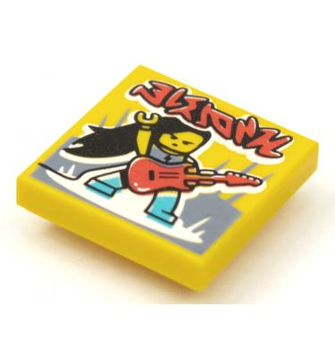 Csempe 2 x 2 - mintás/matricás