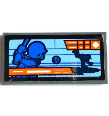 Csempe 2 x 4 - mintás/matricás