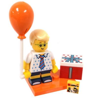 71021 LEGO® Minifigurák 18. sorozat, Szülinapi zsúrozó kisfiú