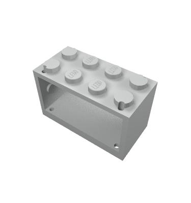 Orsó / csörlő tartó 2 x 4 x 2