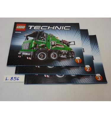 Lego Technic 42008 - CSAK ÖSSZERAKÁSI ÚTMUTATÓ!