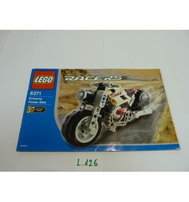 Lego Racers 8371 - CSAK ÖSSZERAKÁSI ÚTMUTATÓ