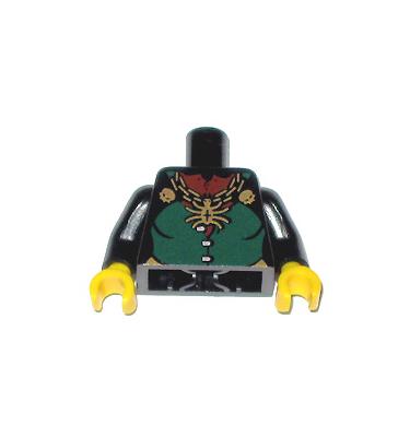 Figura felsőtest kezekkel - mintás/matricás