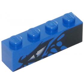 Kocka 1 x 4 - mintás/matricás™