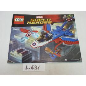 Lego Super Heroes 76076 - CSAK ÖSSZERAKÁSI ÚTMUTATÓ!™